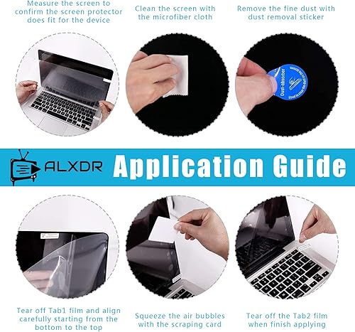 Miniatura 7 de Protector de pantalla de TV de película antirreflejos, filtro de monitor de luz azul, protege contra la radiación, alivia la fatiga ocular y duerme