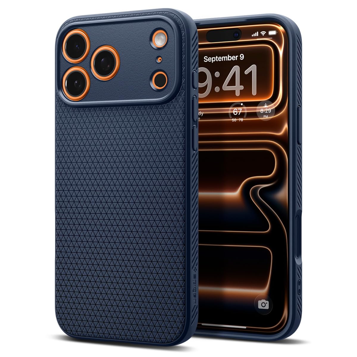 Spigen iPhone 17 Pro Max Case, Liquid Air, [2025 Edition