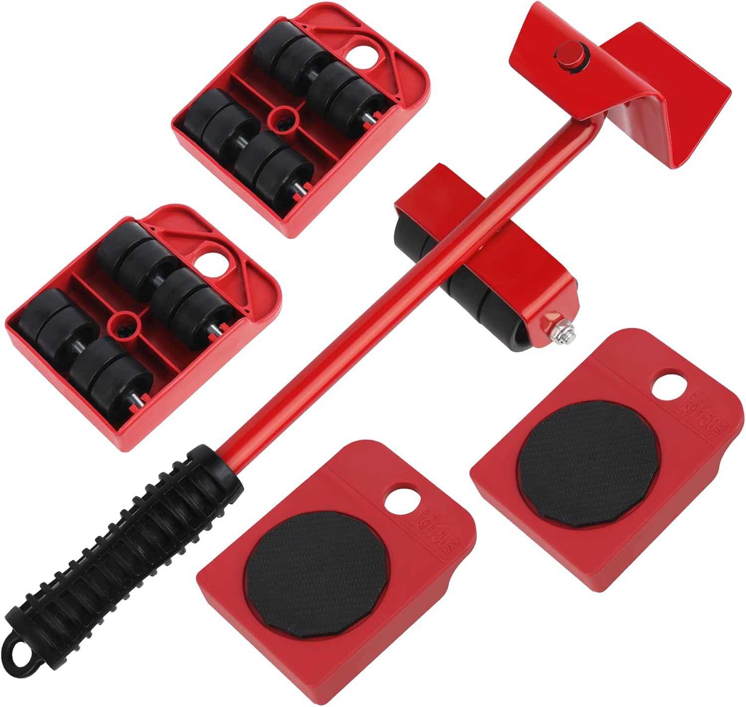 Buy Move Heavy Duty Furniture Lifter with 4 Sliders Moving Wheels Set