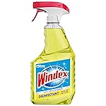 Windex Multipurpose Cleaner Disinfectant Spray Bottle, Packaging Designed to Prevent Leakage and Breaking, Surface Cleaning Spray, Citrus Fresh Scent, 32 Fl Oz