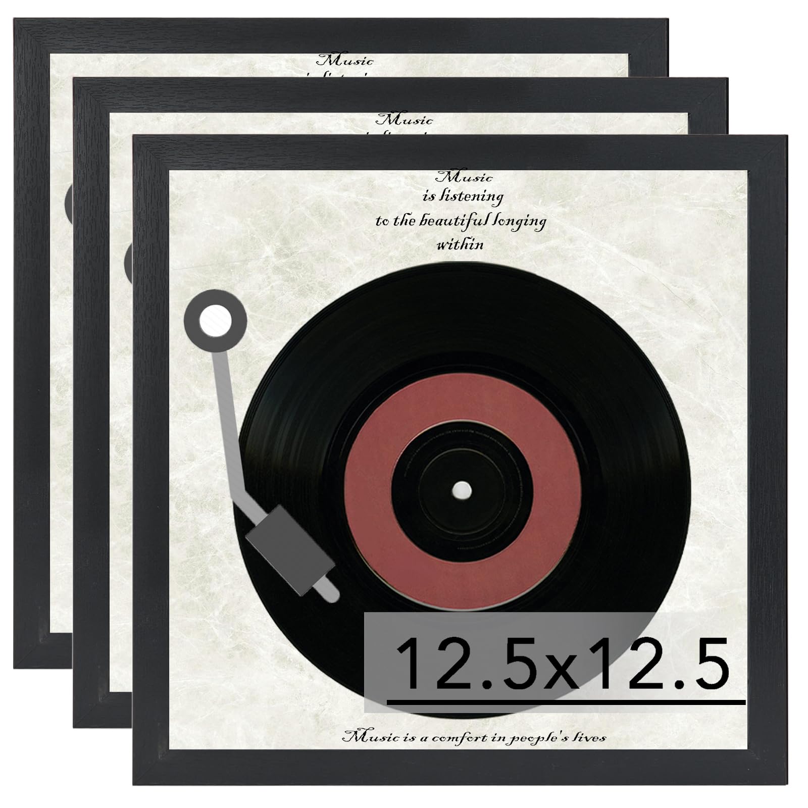 ウェザウォールRemix収録-The Liminanas 12inchレコード Amazon.com - JCJMY Wood Vinyl Record Frame for the Wall, Display