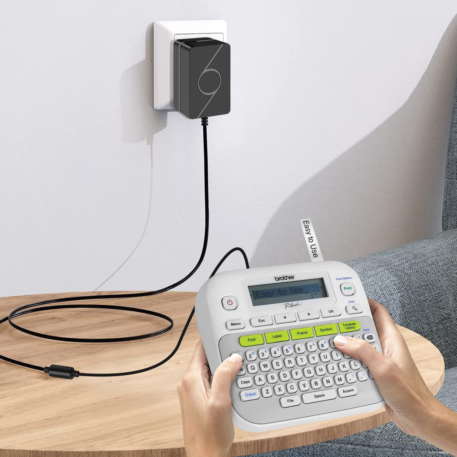 Tamburo Brother Mfc L2710dn Alimentatore AC Per Brother P-Touch PT