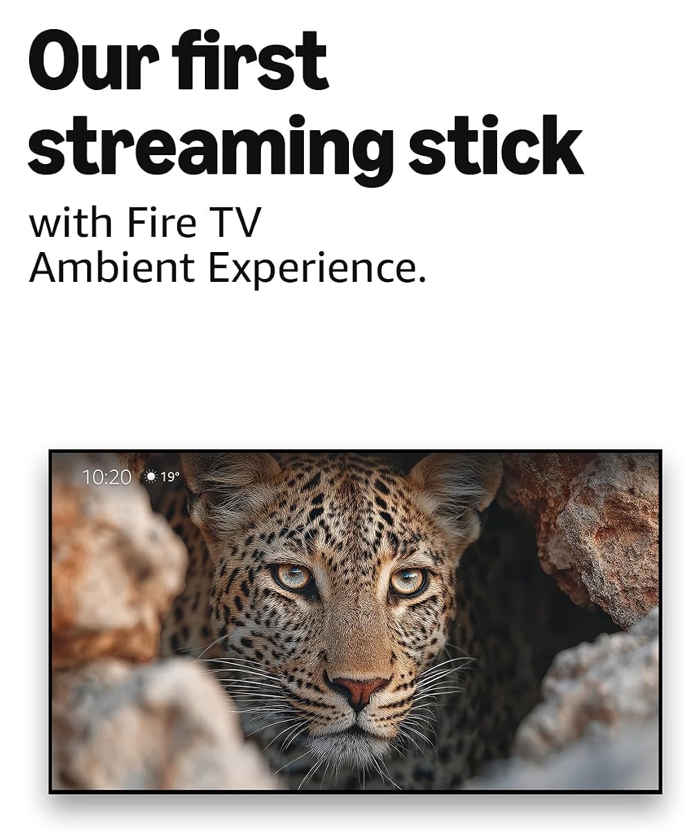 Amazon Fire TV Stick 4K Max (Newest gen), supports Wi-Fi 6E, Ambient Experience — view 6