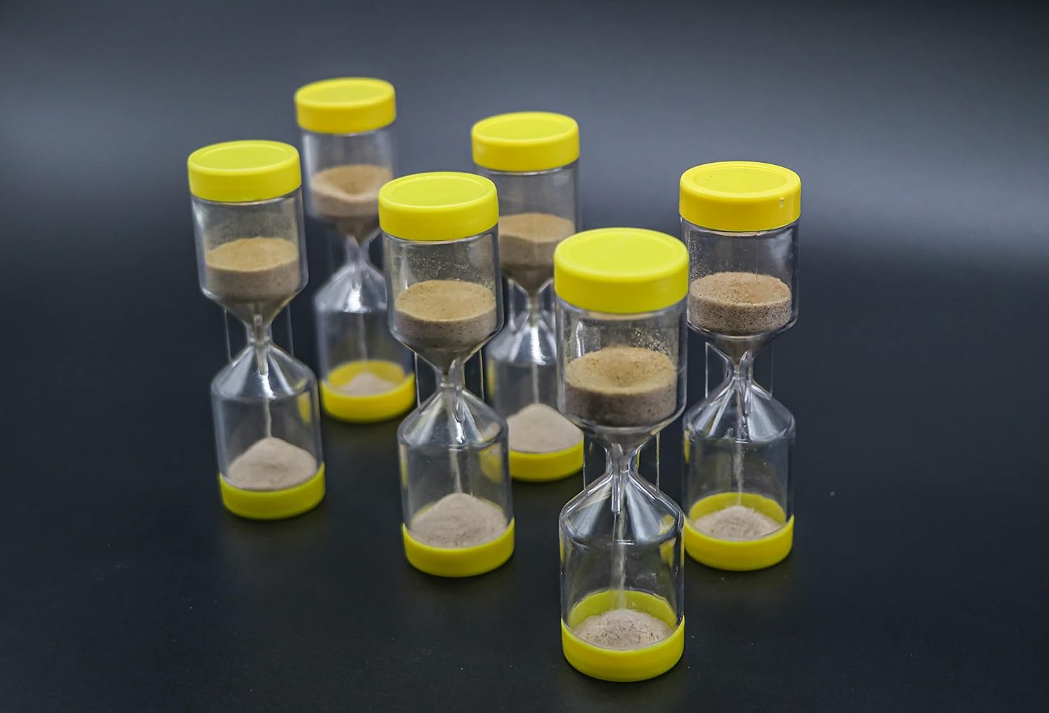 CLAPONE Sand Timer, Hourglass Sand Timers Colorful 1 Minutes Sandglass ...