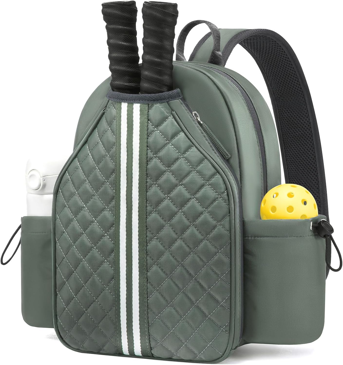Sucipi Pickleball Bags for Women Lightweight Crossbody and Stylish Quilted Pickleball Paddle Sling Bag Backpack