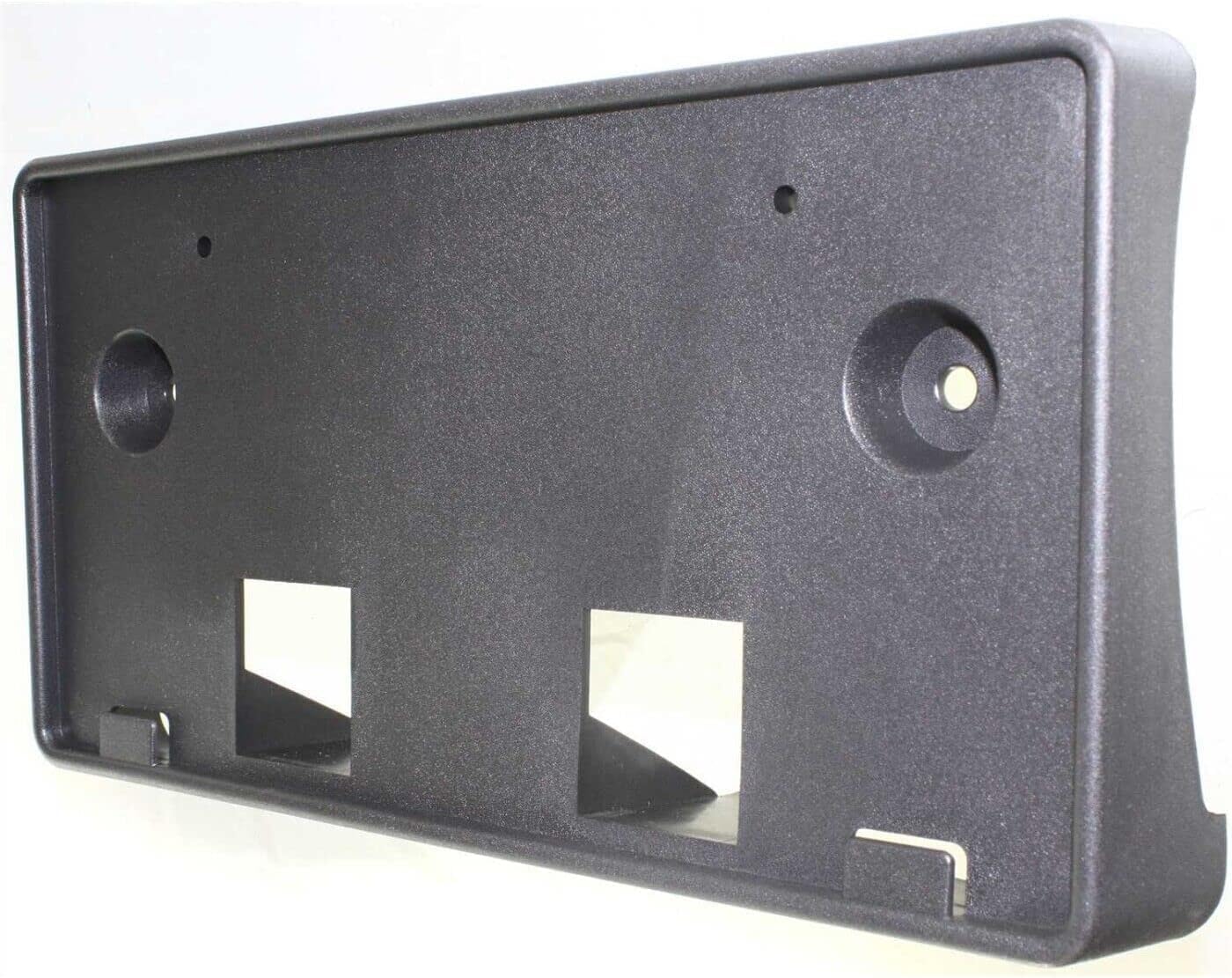 DAT AUTO PARTS Front Bumper License Plate Frame Tag Mounting Bracket Holder Replacement For 1998-2011 Ford Crown Victoria, 2003-2006 Mercury Grand Marquis Black Textured Plastic FO1068104 6W7Z17A385AA