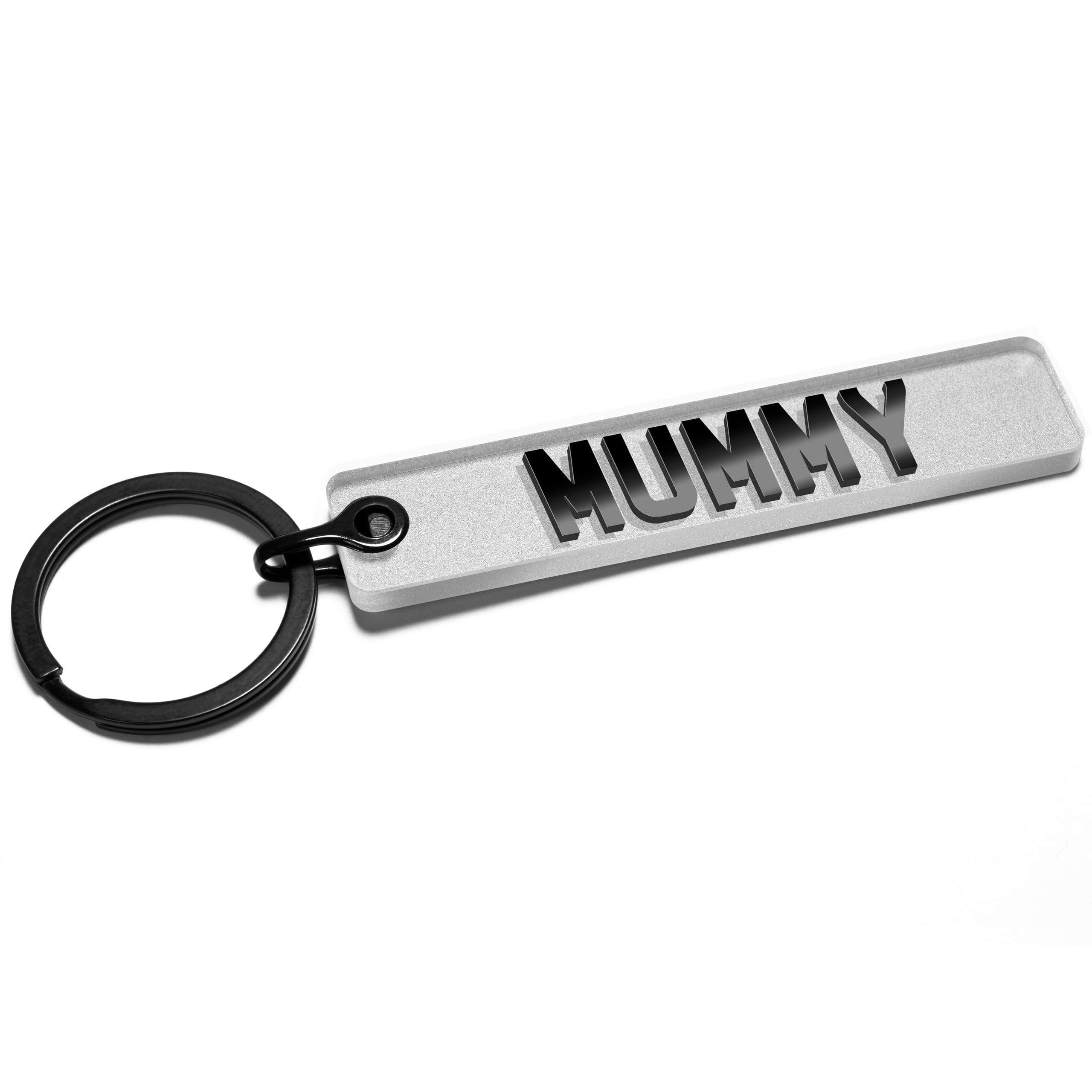 Pixly® Mummy Licence Plate Keychain, Mini UK Number Plate Keyring, Name Key Chain, Car Registration Key Ring, Gift Reg Fob, for Her, Mum, Mom, Mother, Mother’s Day