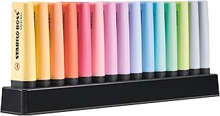 STABILO - Textmarker - BOSS ORIGINAL Pastel - 15er Tischset
