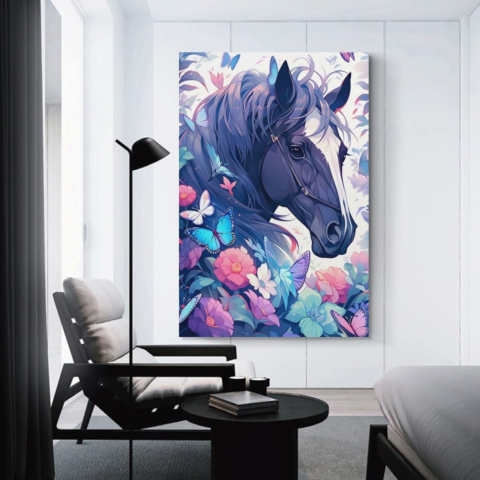 Junmoney Freedom Wall Art Print, 24x36inch(60x90cm), for Corridors, Hallways Or Apartment Entries, Wall Decor to Refresh Empty Corners