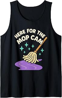 CleanTok Fan Oddly Satisfying ASMR Cleaning Aesthetic Gift Tank Top