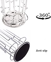 Vista 3 de Exzact Soporte para cápsulas de café compatible con Dolce Gusto, no vendido ni cubierto por Dolce Gusto, soporte giratorio para cápsulas de café
