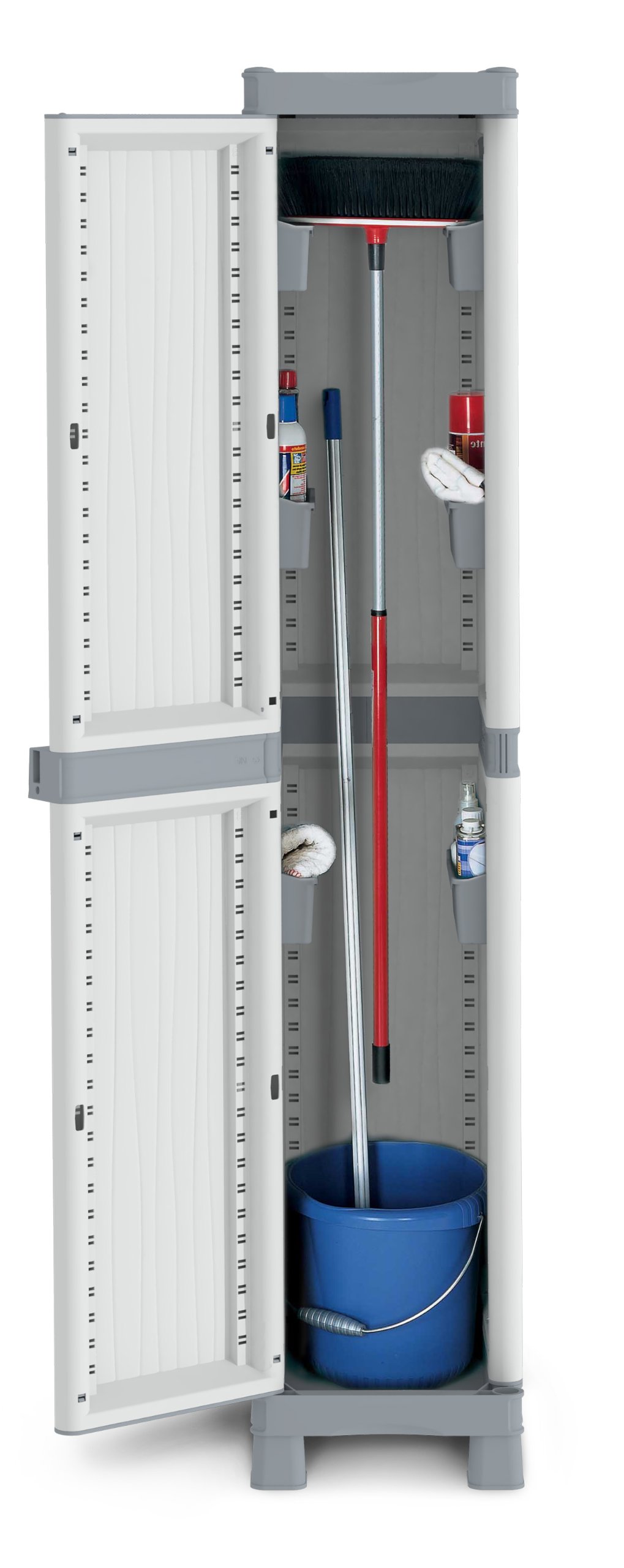 Armadio Da Esterno/Interno Terry Rolling Space Cab 2 - 2 Antine Scorrevoli, Plastica Riciclata - Foto 3