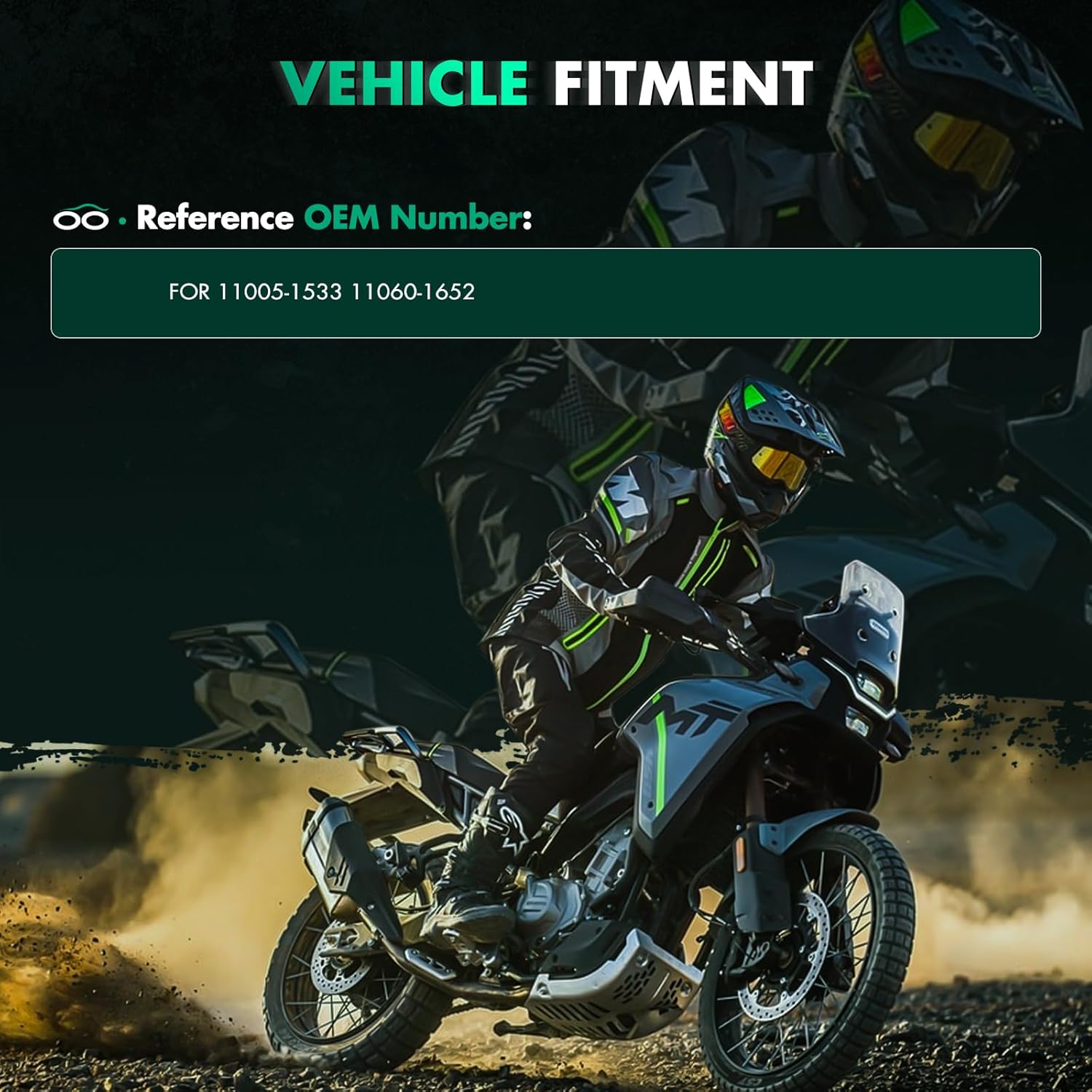 SCITOO Cylinder Piston Gasket Top End Rebuild Kit for Kawasaki for Bayou 300 KLF300B 1989-2004, for Kawasaki for Lakota 300 KEF300B Sport 2001 2002 2003 76mm 298cc 11005-1533 11060-1652