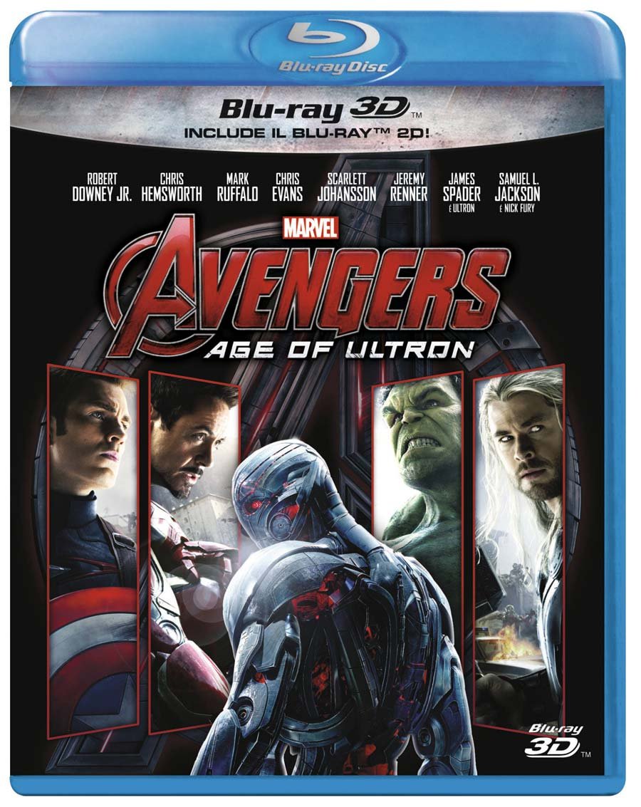 Avengers - Age Of Ultron (2D+3D) [3D Blu-ray] [IT Import]: Amazon.de ...