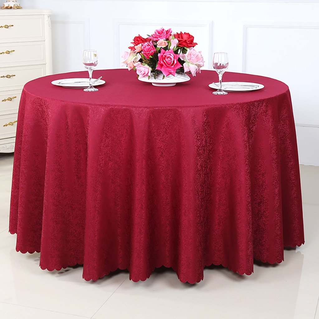 Nappe hôtel épaissie en tissu lourd grand format rectangulaire pour réception