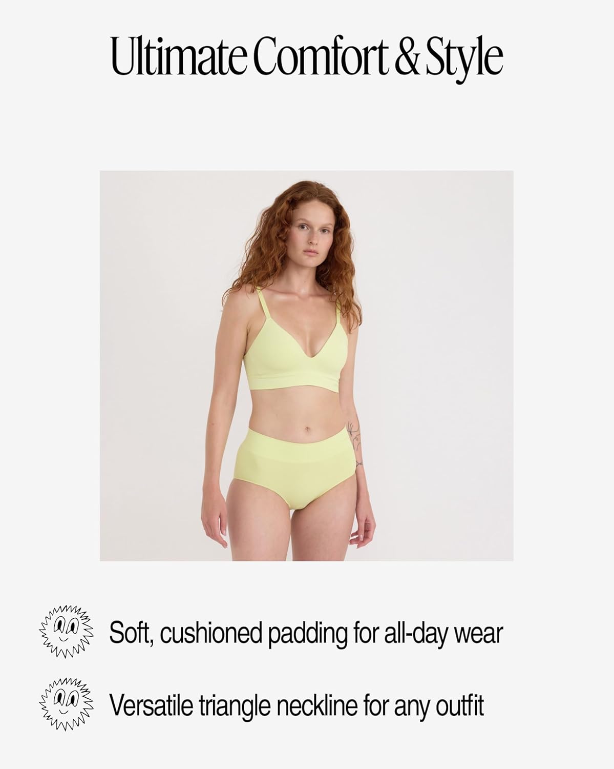 Organic Basics Womens Smooth Wireless Padded Bra - Image 5