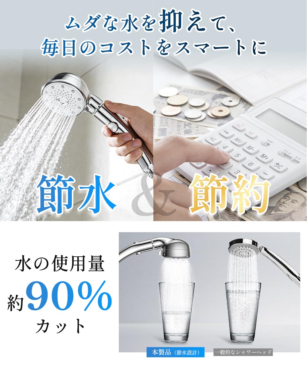 Amazon.co.jp: シャワーヘッド マイクロナノバブル 【温泉施設でも採用