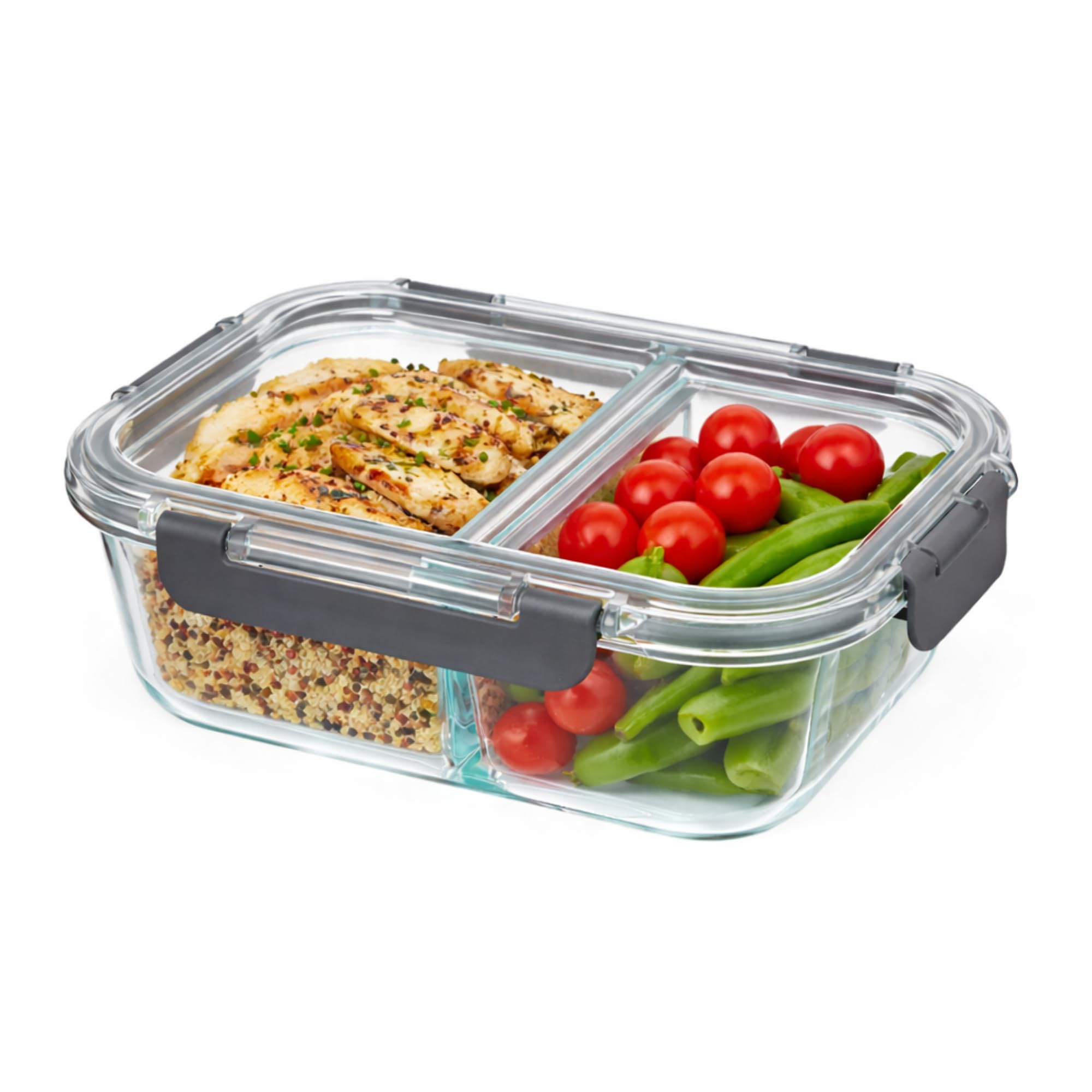 Glass Lunch Box - Leakproof & BPA Free -1