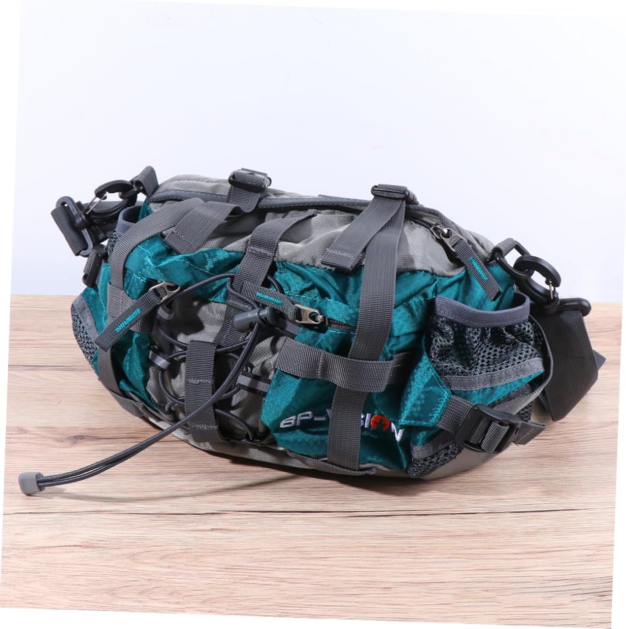 Multifunctional Running Waist Pack Pouch Bag for Sports Hiking Travel Reflective Stripes