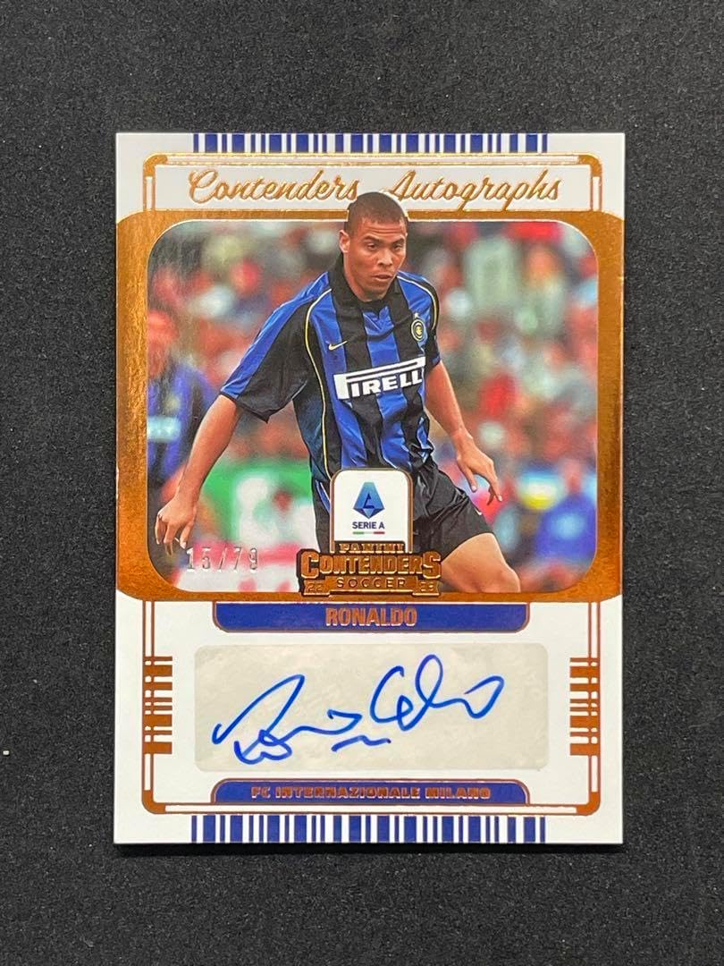 Panini Chronicles Ronaldo Inter サイン Panini Chronicles Ronaldo Inter サイン