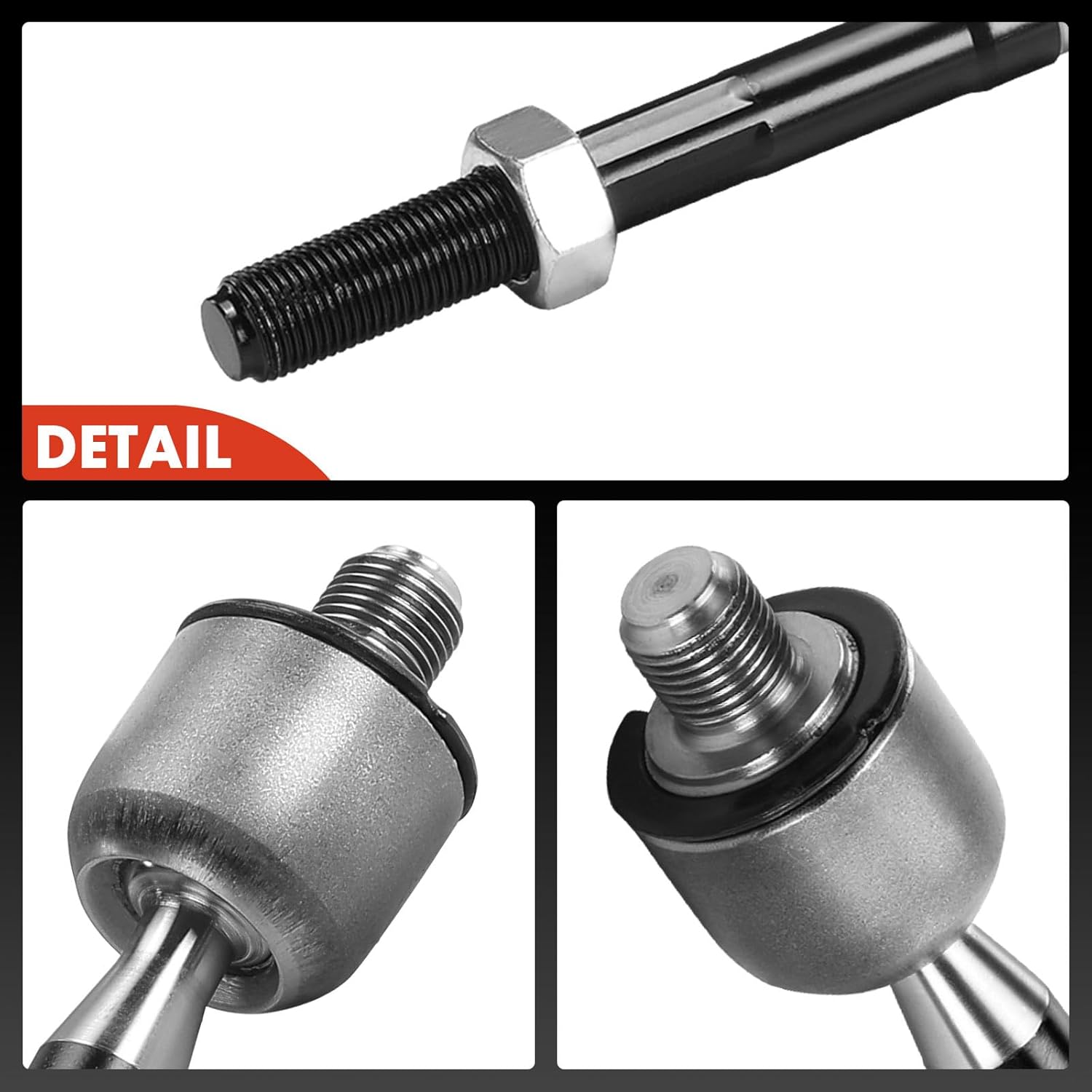 A-Premium 2 x Front Inner Tie Rod Ends, Compatible with Kia Forte 2014-2018, Forte5 2014-2018, Forte Koup 2014-2017