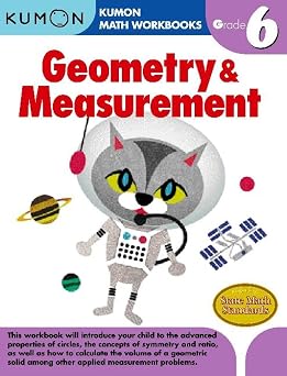 Kumon Grade 6 Geometry & Measurement Kumon Math Workbooks