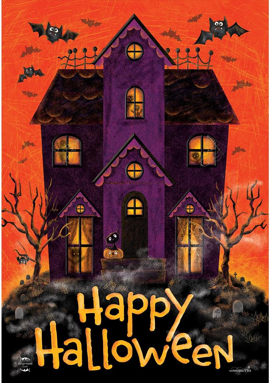 Briarwood Lane Come in For a Spell Burlap House Flag