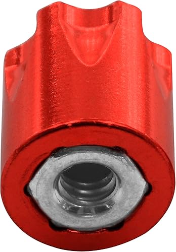 Miniatura 3 de 4 piezas Share Goo aluminio RC M4 rueda tuerca, RC coche a prueba de polvo llanta centro centro cubo para Traxxas TRX4 Axial SCX10 90046 D90 Tamiya