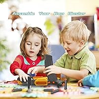 Vista 5 de TASKQWIK Toy Gun Attachments for Nerf Guns, DIY Nerf Blaster Upgrade Accessories Compatible with Nerf Modify N-Strike Elite and Modulus Series Toy