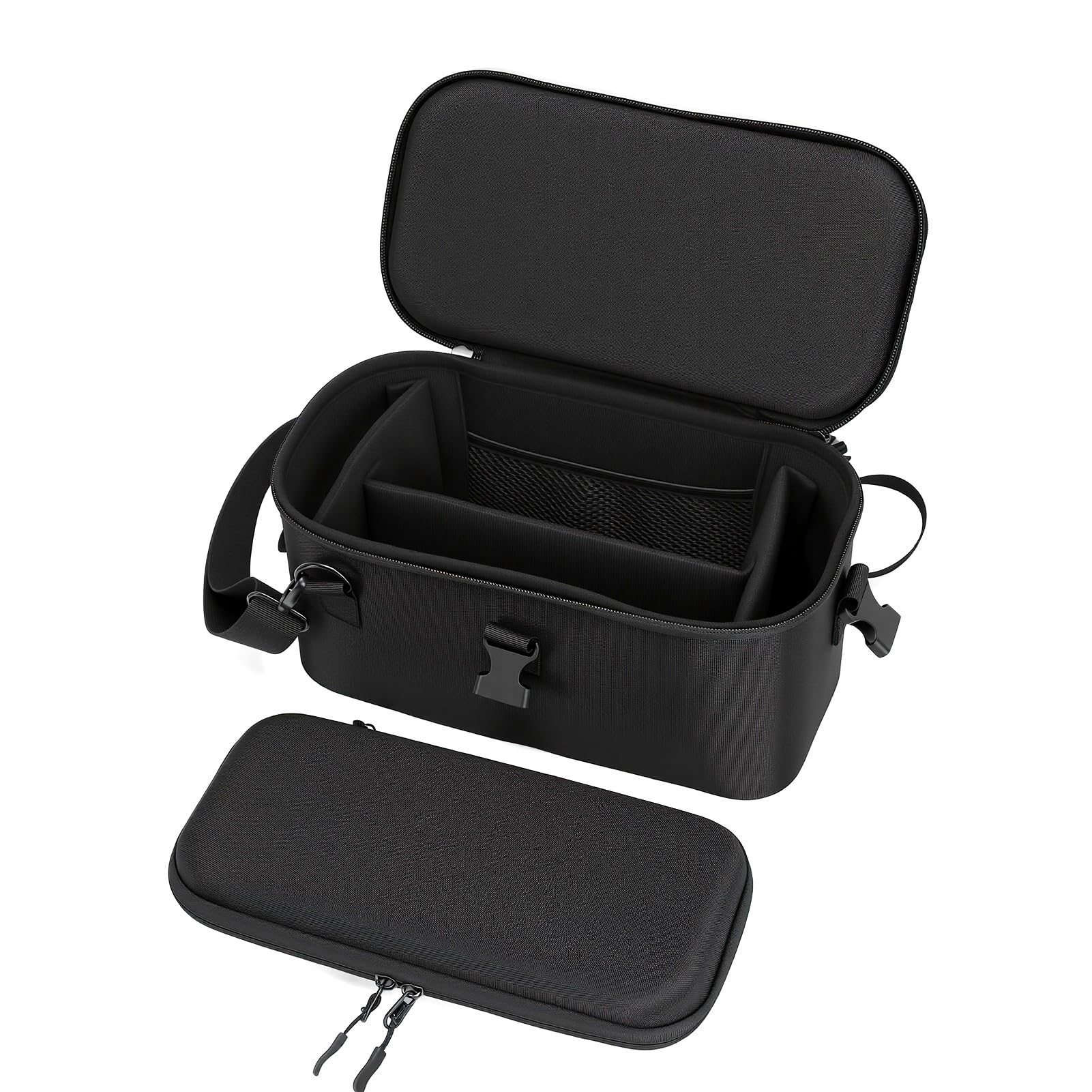Sxhlseller Borsa da Viaggio per Console a Guscio Rigido con Design Staccabile per Controller da Gioco 2 Custodia da Trasporto Portatile Tracolla Regolabile