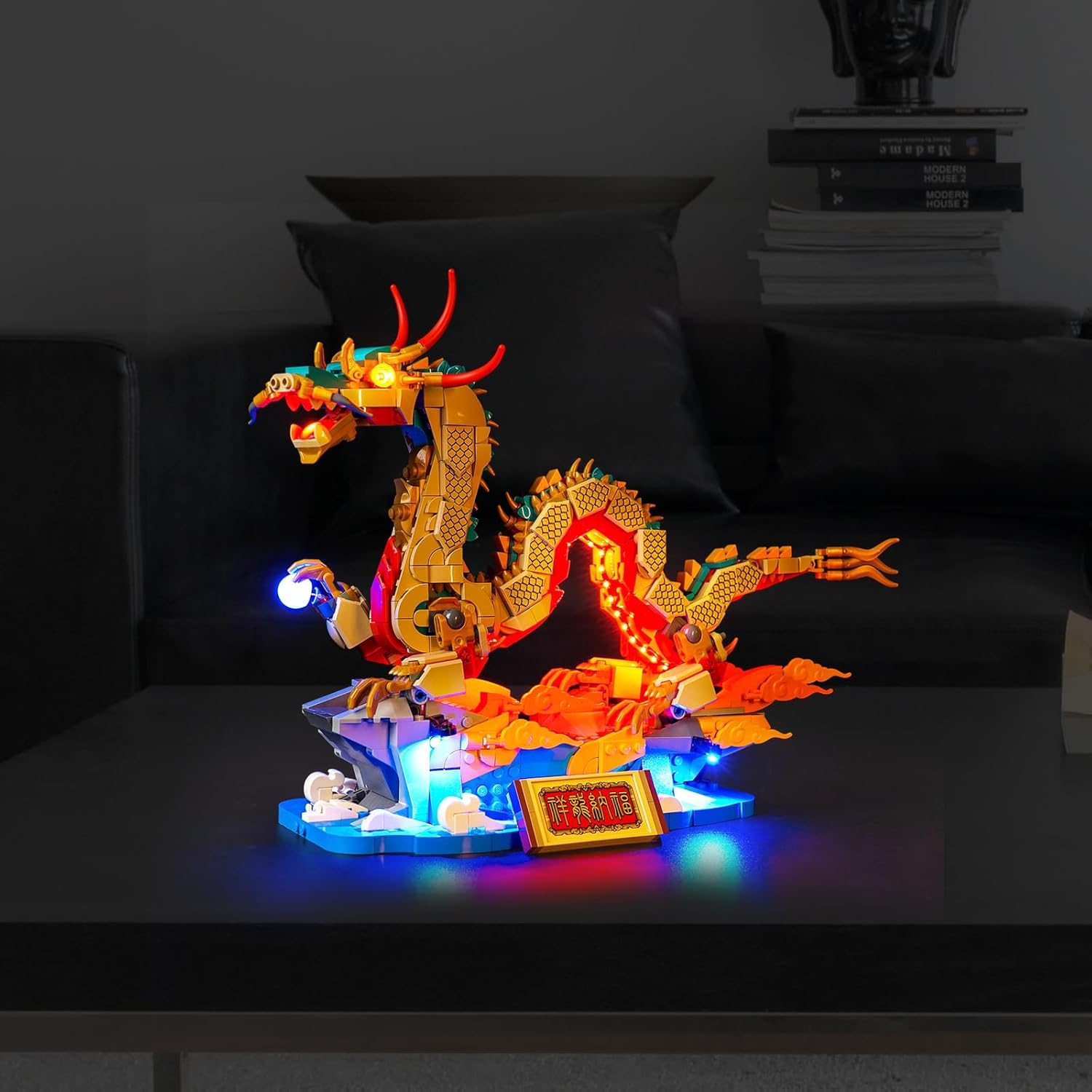 LED Light Kit for 80112 Auspicious Dragon, Light Kit ONLY, Model NOT Included.(Standard)