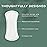 Veeda Natural Cotton Ultra Thin Panty Liners for Women - Breathable Thin Daily Liners are Always Chlorine and Toxin Free - Hypoallergenic & Comfortable Pantyliners - 240 Count