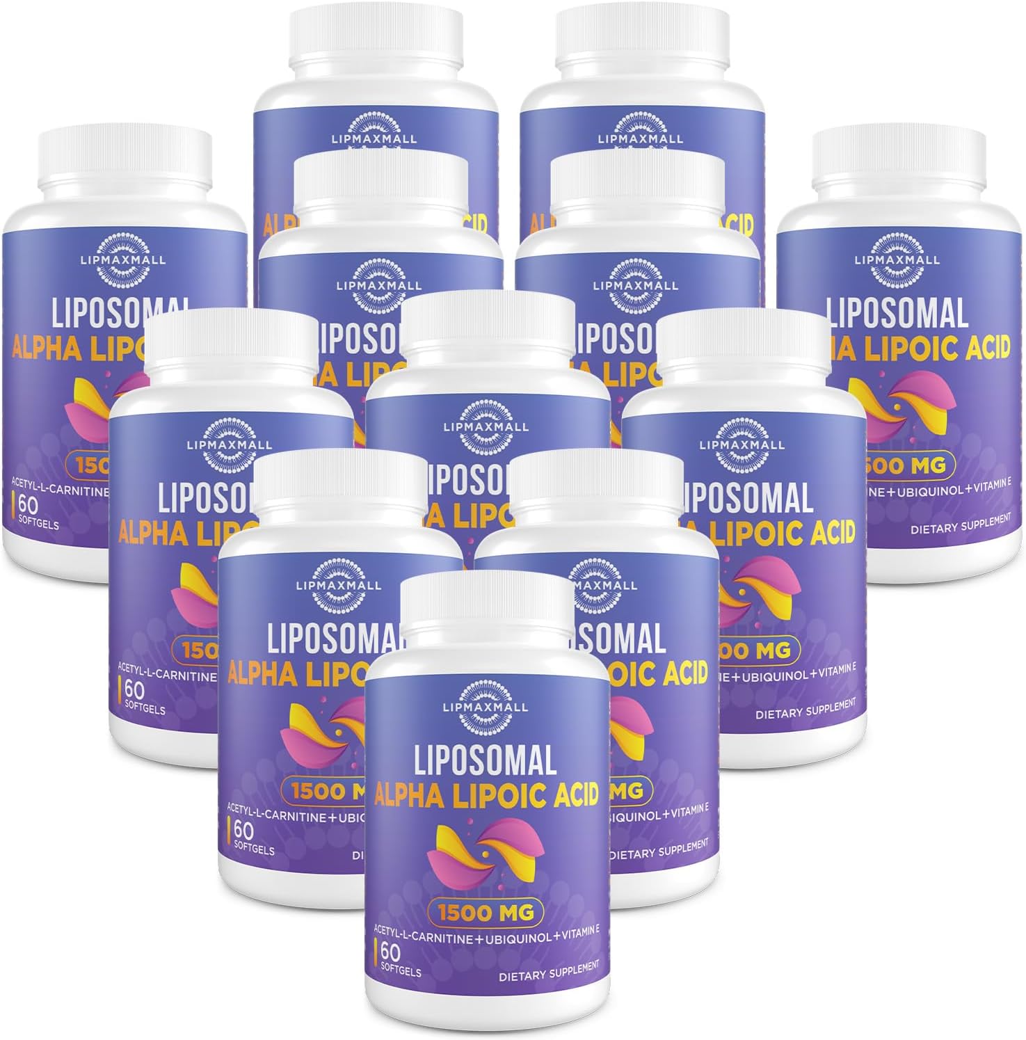 Liposomal Alpha Lipoic Acid 1500mg Per Serving, With Acetyl-L-Carnitine
