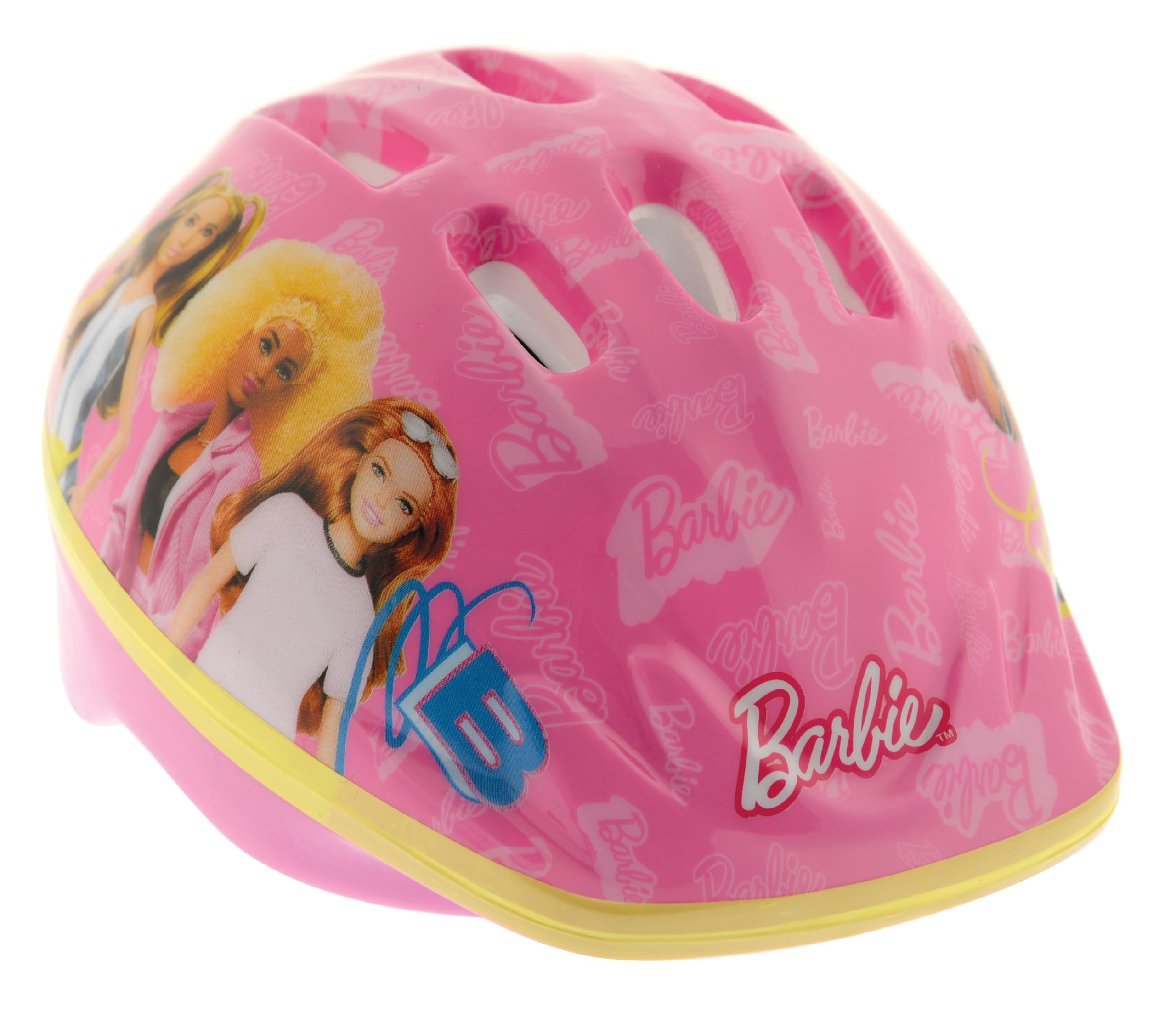 Barbie Kids Safety Helmet Size 48cm-52cm | Girls Scooter Cycle Bike Skateboard Shell | Bicycle Riding