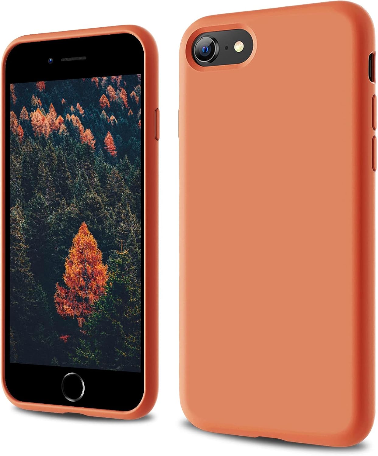 CALOOP Designed for iPhone SE Case 2020/2022, iPhone 8/7 Case, Liquid