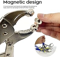 Vista 3 de Herramienta de Sujetadores a Presión, Herramienta a Presión para Cubiertas de Barcos, Alicates Ajustadores a Presión de Servicio Pesado, Kit