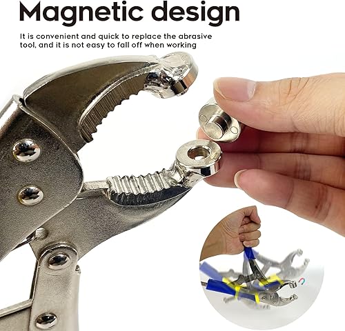 Miniatura 3 de Herramienta de cierre a presión, herramienta a presión para cubiertas de barcos, alicates de ajuste a presión resistente, kit de sujetadores de lona