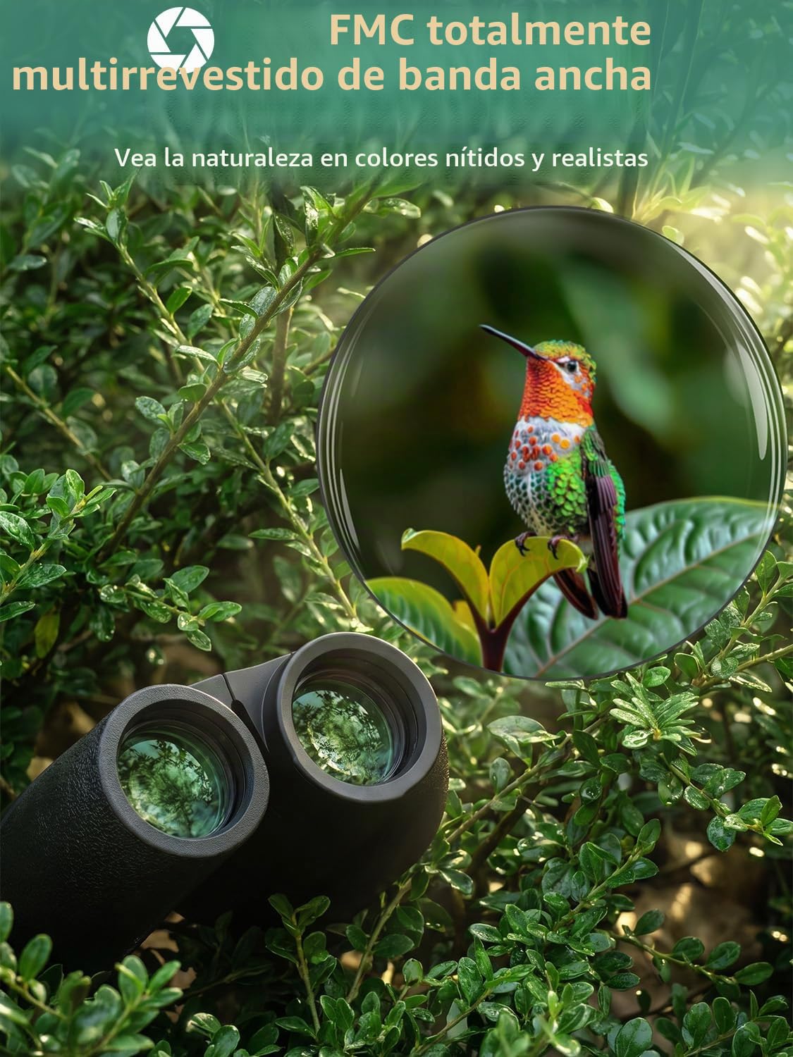 Prismáticos para Adultos y Niños, Compactos Prismáticos 20x25 para Adultos con Gran Aumento, para Observación de Aves, Teatro y Conciertos, Caza y Juegos Deportivos