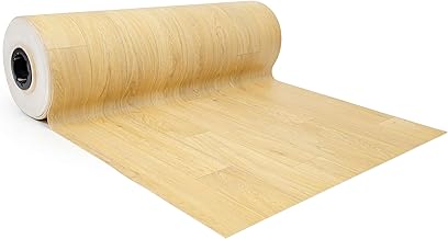 GIURI TESSUTI - Pavimento in PVC - Rivestimento per superfici in Vinile Impermeabile con texture Antiscivolo e supporto in Schiuma ad Alta Resilienza (AL METRO, DARSY WARM)