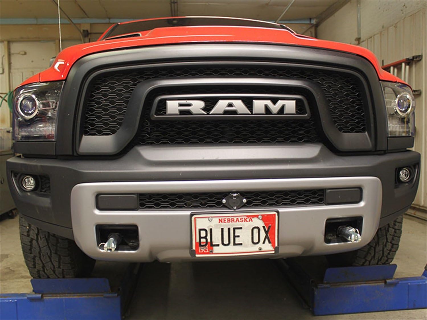 Blue Ox BX2418 Baseplate fits 2016 2024 Ram 1500 Classic | Solid Durable Connection | Keeps Dirt and Debris Out | Easy Removable Arms | Seamless Look