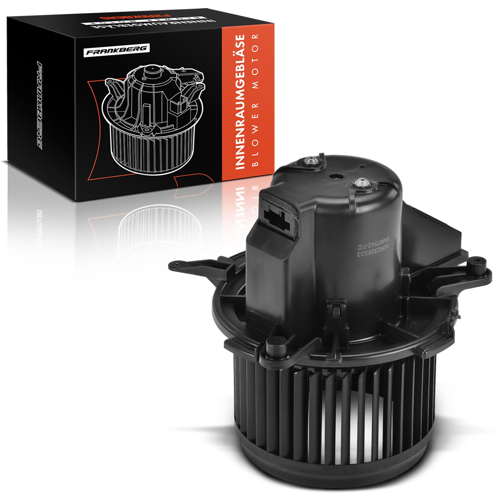Frankberg Motore del ventilatore Ventilatore del riscaldamento Compatibile con 3008 SUV M4 MC MJ MR Spacetourer Bus V TR.A.Veller Bus V 5008 II M4 MC MJ MR C4 Picasso II Replace# 1609690180