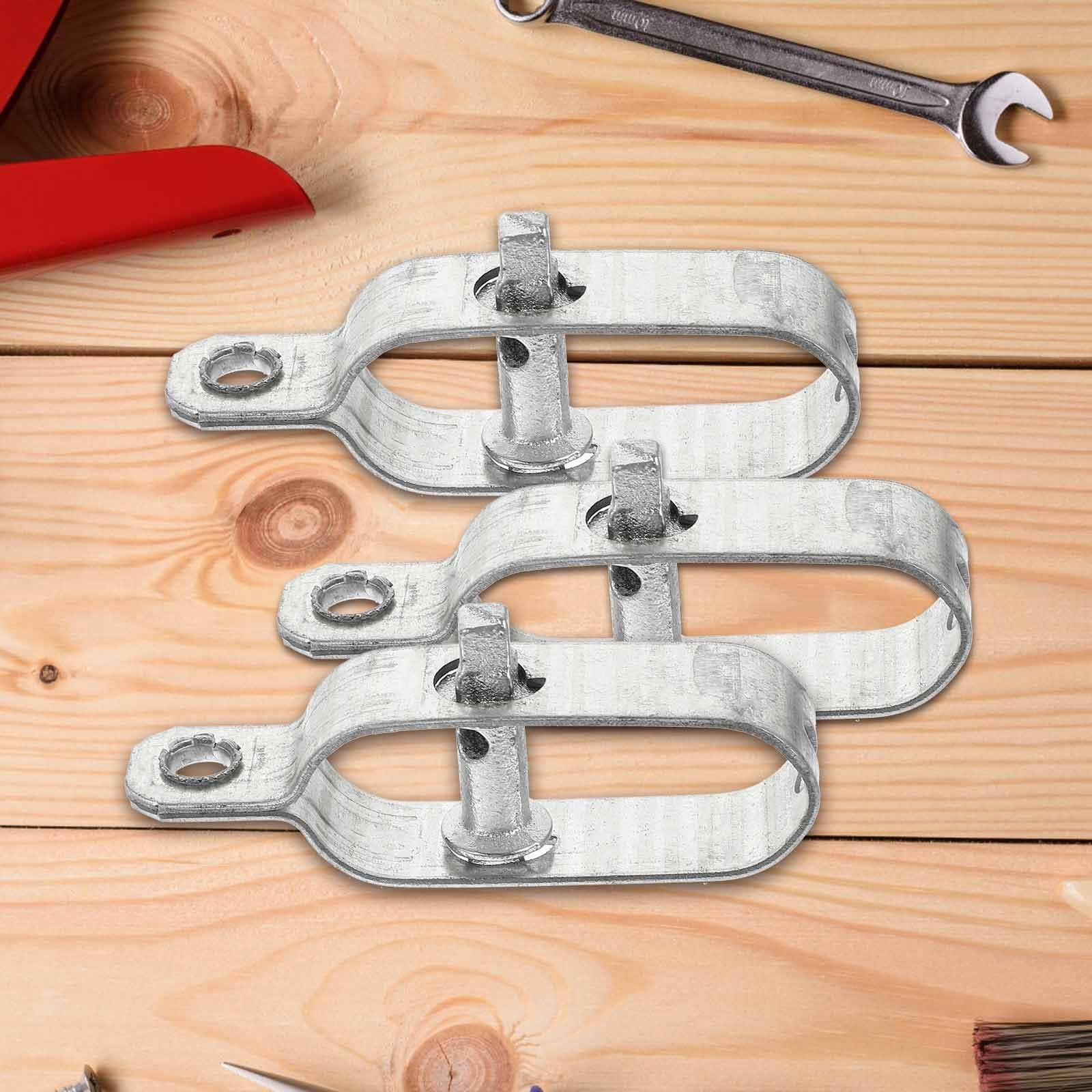 VICASKY Tenditori per Cavi Metallici in Acciaio da Giardino Set da 10 Pezzi, Tenditore per Filo D'acciaio Resistente All'usura, Tensione Cavi Facile da Montare per Recinzioni