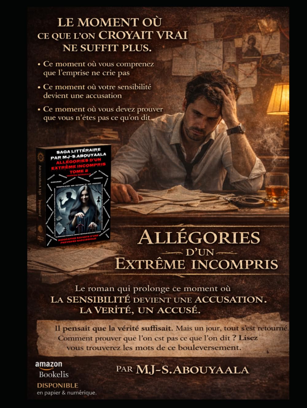 Allégories D’un Extrême Incompris Tome 2 (formatA4): Biographie Savante D’une Perverse Narcissique