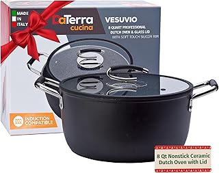 12 One Pot Dinner Recipes for Easy Cleanup 19 DaTerra Cucina – 8 Qt Nonstick Ceramic Dutch Oven with Lid – Large Oven ...