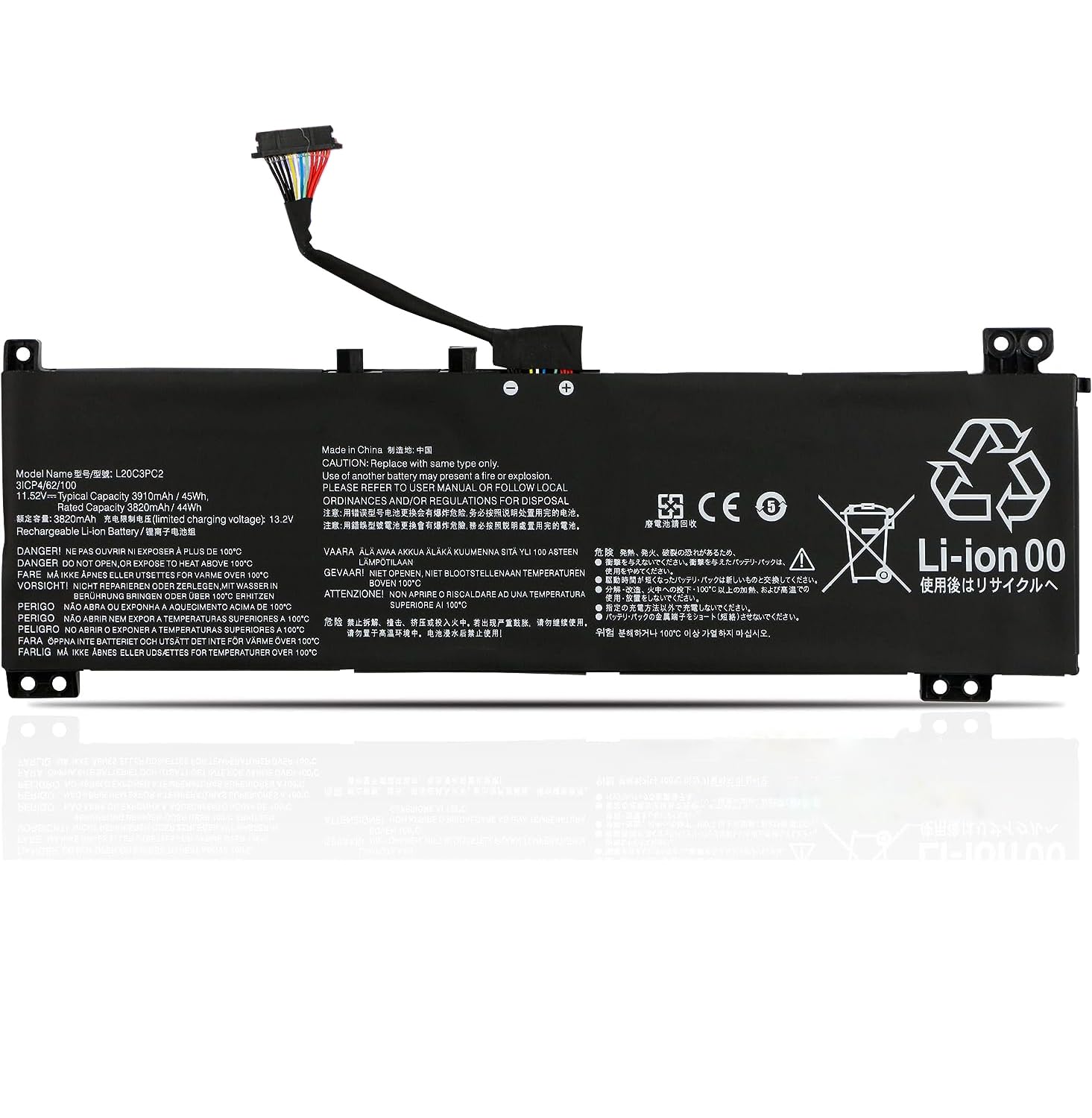 Batterie L20C3PC2 pour Lenovo Ideapad Gaming 3 : solution aux arrêts soudains - 3