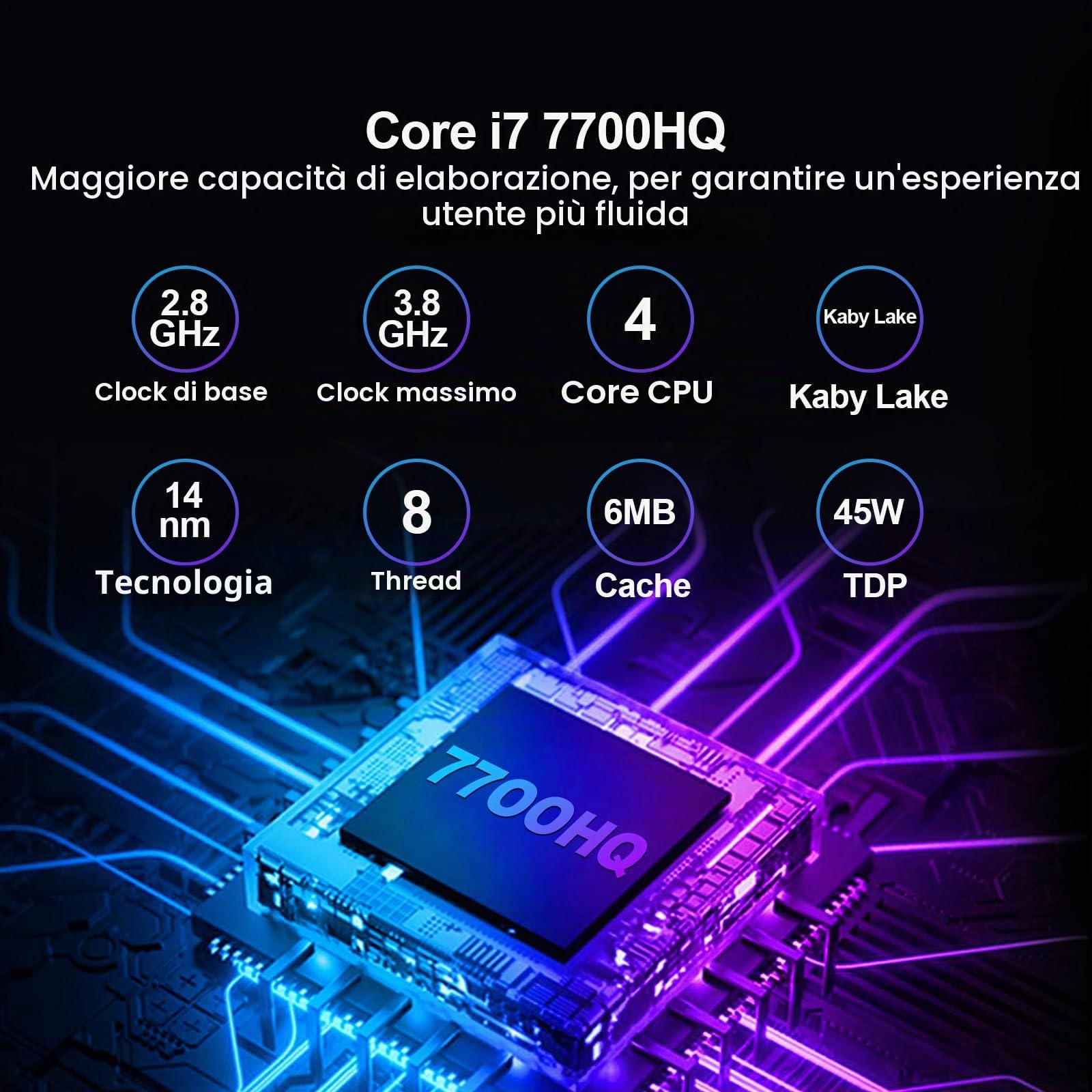 27 Pollici Computer All-in-One FHD curvo Computer All-in-One Core i7 16GB DDR 512GB ROM SSD Bluetooth5.3 WiFi a doppia banda con mouse e tastiera cablata