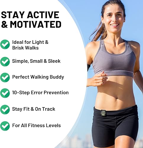 Miniatura 5 de 3D Pedometer for Walking, Simple Step Counter with Large Digital Display, Step Tracker with Removable Clip Lanyard, Accurately Track Steps for Men