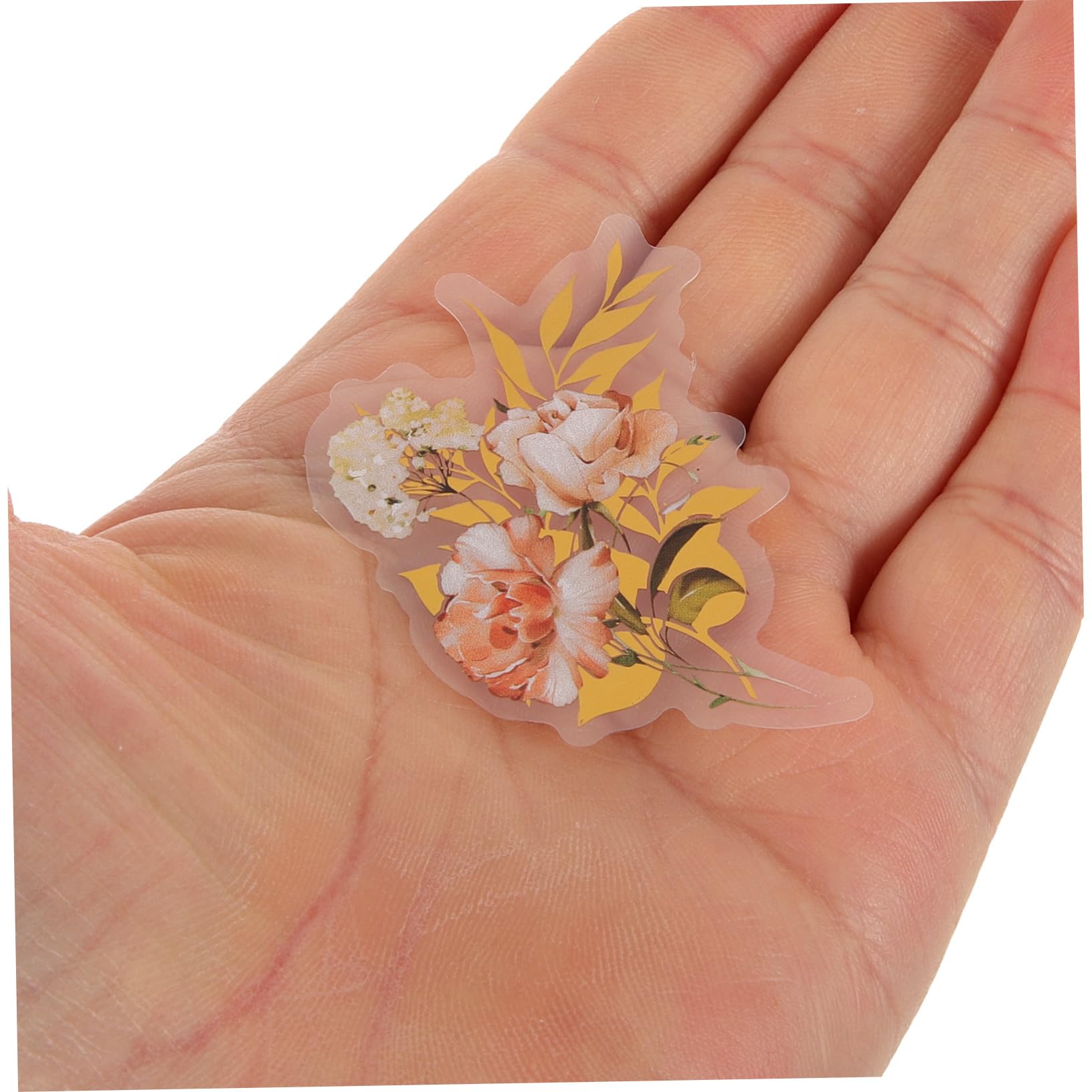HOMSFOU Pegatinas De Plantas Y Flores Holográficas Para Scrapbooking Decoración De Álbumes Y Manualidades Y Para Proyectos Diy Y Cumpleaños Y 240 Piezas X 4