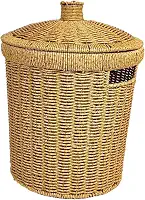 Cesto de Roupa de Tecido, Abertura Ampla, Ideal para Casa, Quarto, Cobertores E Brinquedos, M