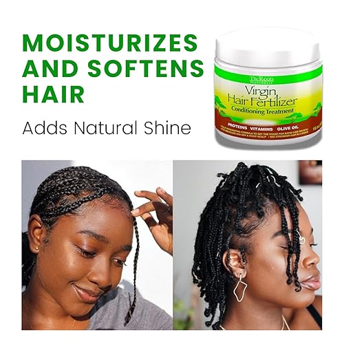 Miniatura 2 de Tratamiento fertilizante acondicionador para cabello virgen The Roots Naturelle, ayuda a fortalecer, promover el rápido crecimiento del cabello y
